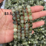 8mm Prehnite bracelet