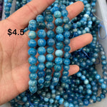 8mm blue Apatite bracelet