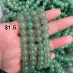 8mm green aventurine bracelet