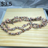 Red vein Jasper chips string