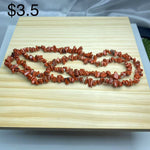 red jasper chips string