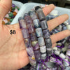 fluorite barrel bracelet