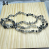 Black Rutilated Quartz chips string