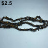 yellow tiger eye chips string