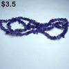 amethyst  chips string