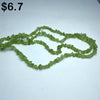 Peridot chips string