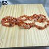 fire quartz chips string