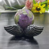 Resin wing sphere holder