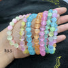 rainbow selenite bracelet